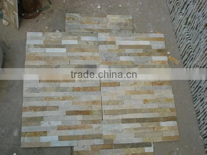 Exterior slate wall panel