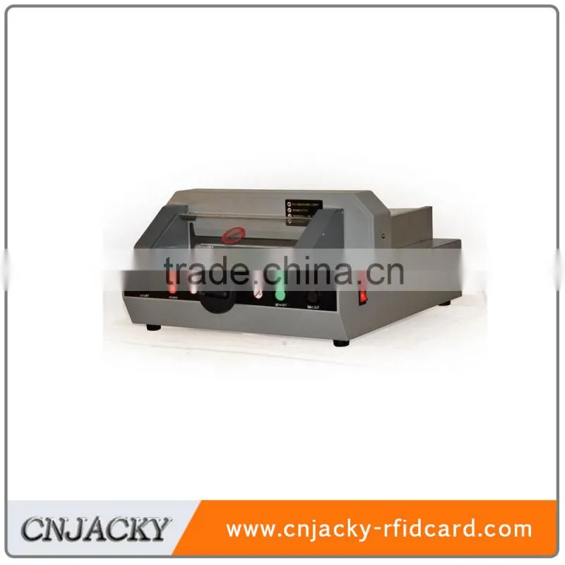 Best selling good quality popular PVC Loyalty cards Heat Press Stamped Machine