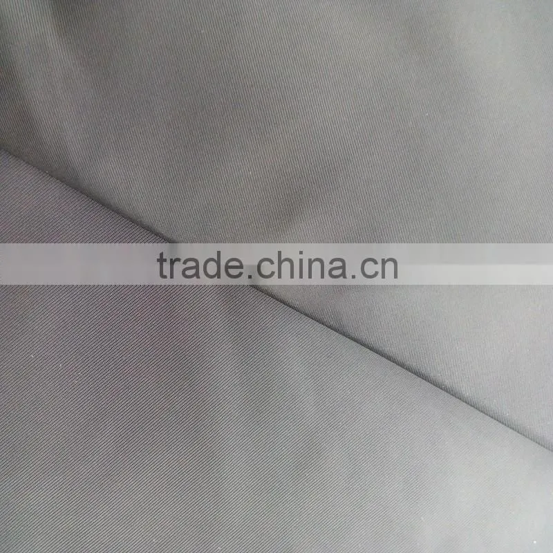 75D Black Technical Polyester Denier Twill Twisting Fabric For Lady Dress