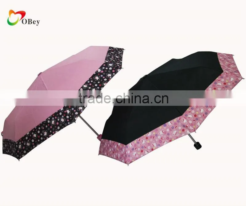 Hello Kitty Cartoon Character Kids Umbrella