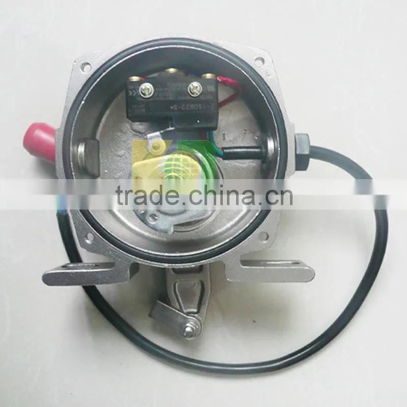 Conveyor Emergency stop switch with indication plate