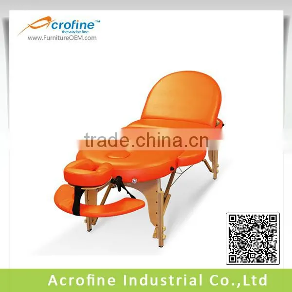 Reclining massage table wooden massage bed with high quality