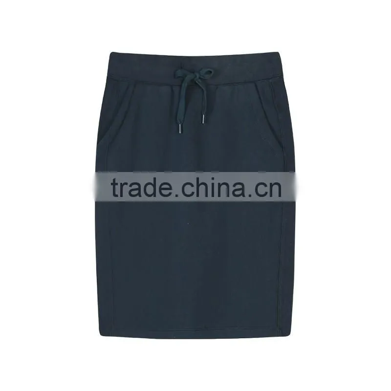 Wholesale 2016 high quality woman dress,straight single face skirt