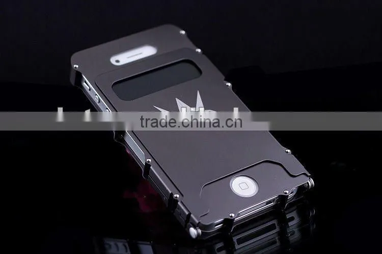 high quality novelty Durable Aluminium Metal Bumper Cover Case for iphone 4 4S