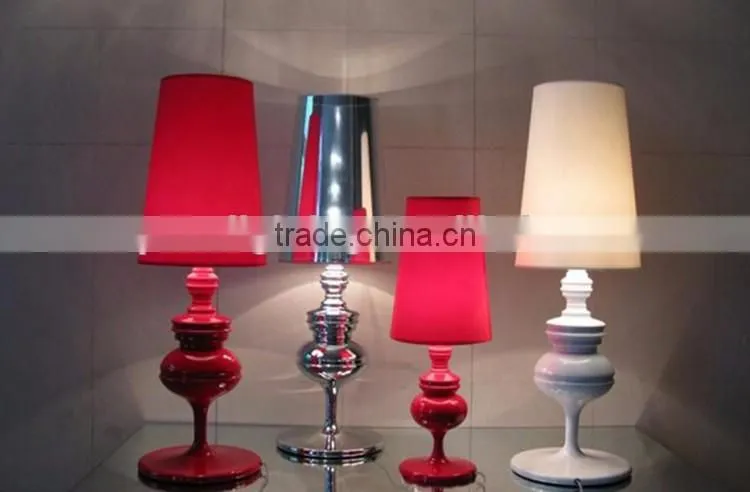 CE RoSH decoration hotel colorful table light design and modern restaurant table lamp