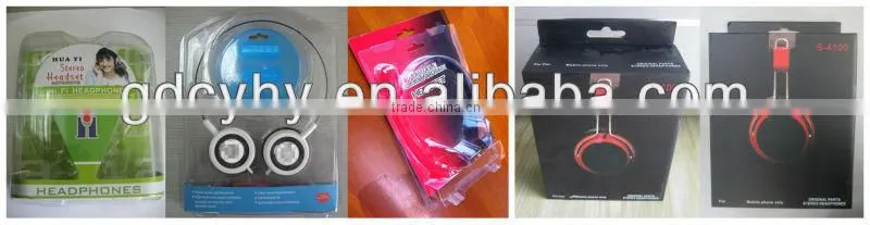 High-end sound performance comfortable stylish stereo clip-on mp3/mp4 earphone, earpiece, headset