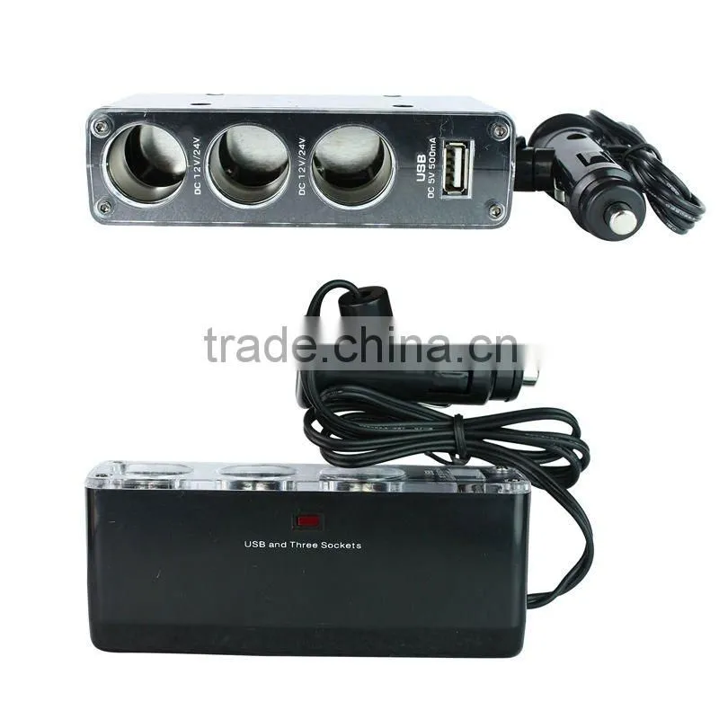 Car Cigarette lighter with USB