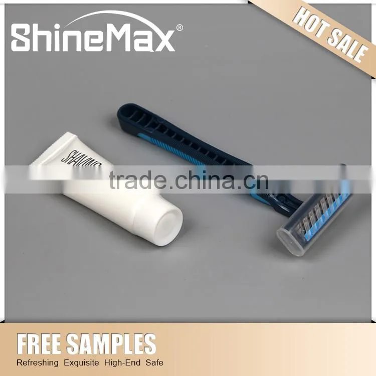 Cheap Disposable One-Off Fixed Head Hotel Twin Blade Shaver Razor