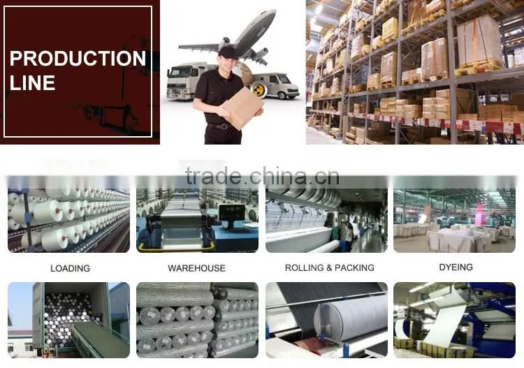 polyester knitting garment woven fabric