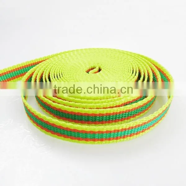 OEM & ODM colorful mattress PP webbing wholesale ribbon