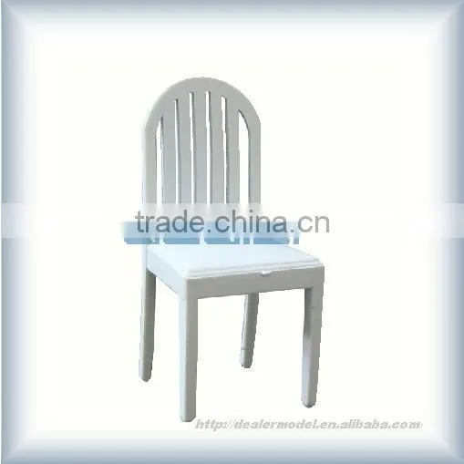 building material ABS furniture white chair