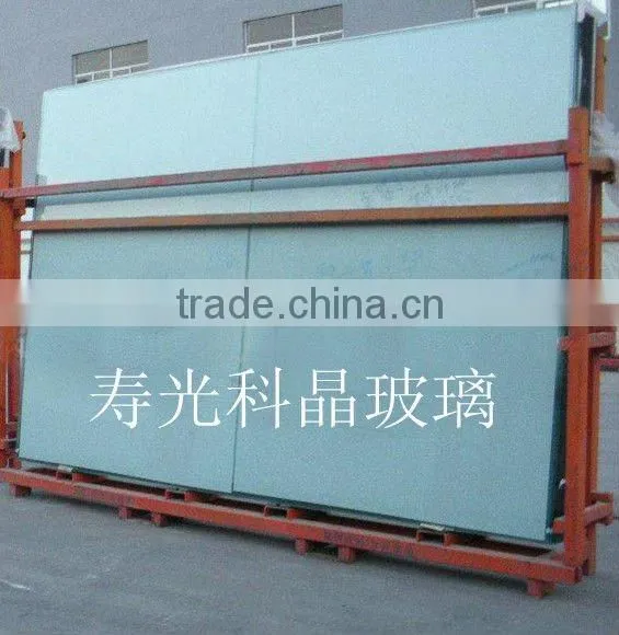 customized irregular shaped clear glass