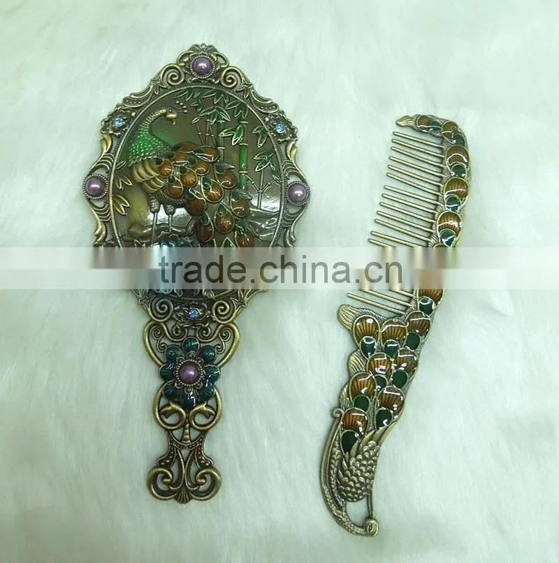 Bronze vanity mirror set/antique vanity mirror set