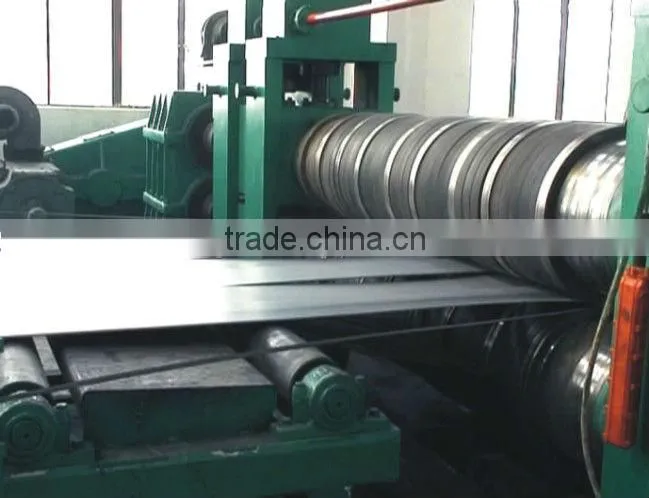 High speed slitting line for galvanized steel sheet at stress 235Mpa