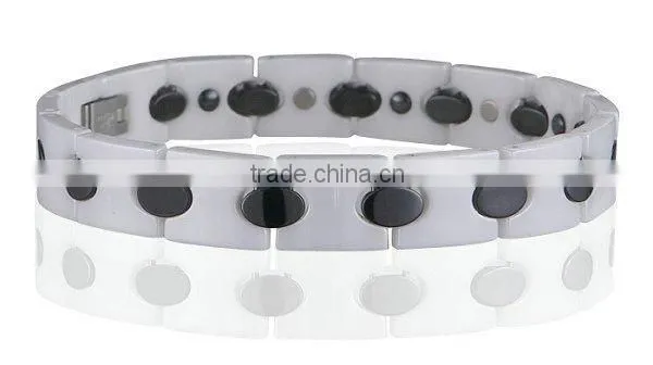 Vogue Bracelets Jewelry black Ceramic Mens Hand Bracelets