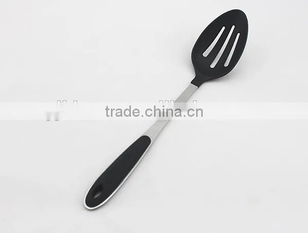 Kitchen Tool nylon good Spoon with stainless steel handle