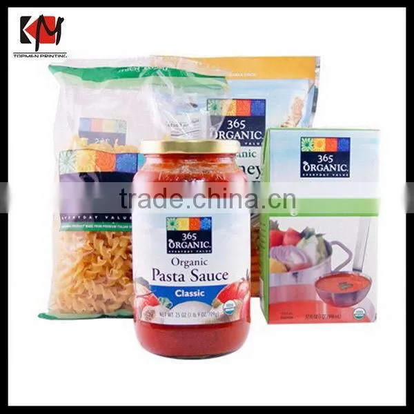 Good quality professional vegetarian food labels