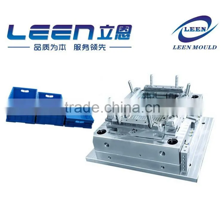 Taizhou Injection Plastic Container Box Mould,Recycle Box Mould