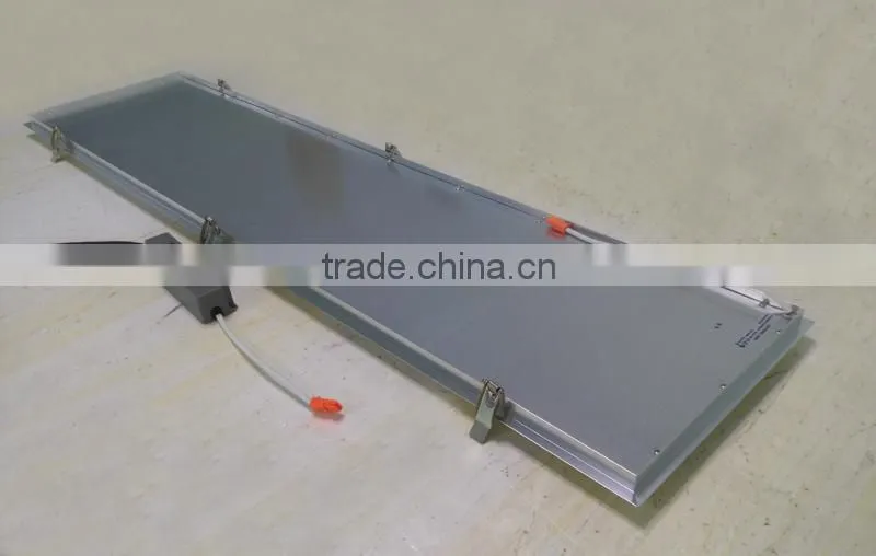 Silver AL frame super energy saving spring mounted 48w led panel 1200x30cm ceiling light