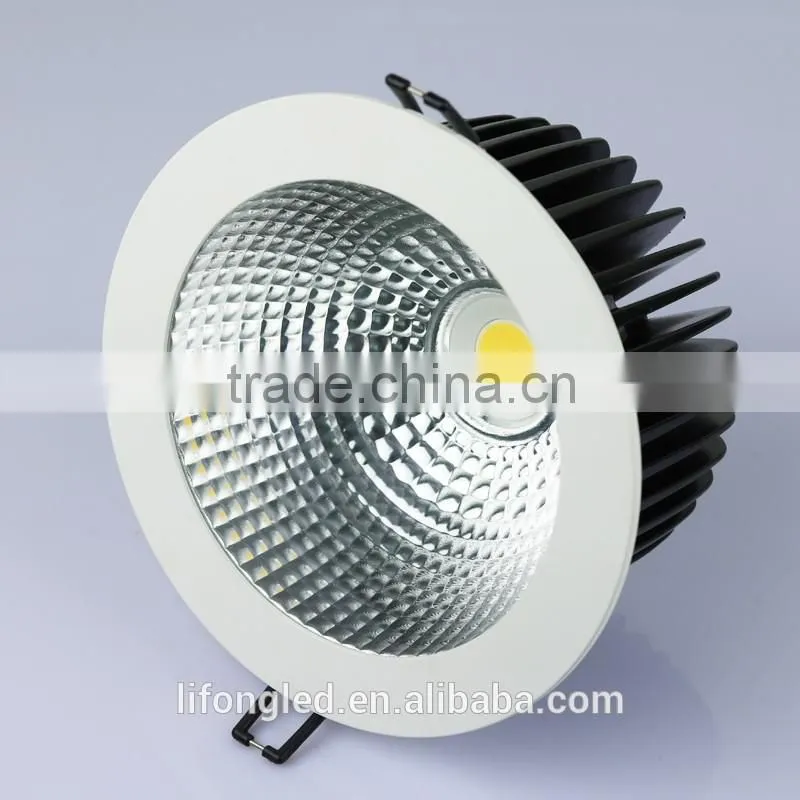 Popular LED COB downlight 32W Project and commercial lighting