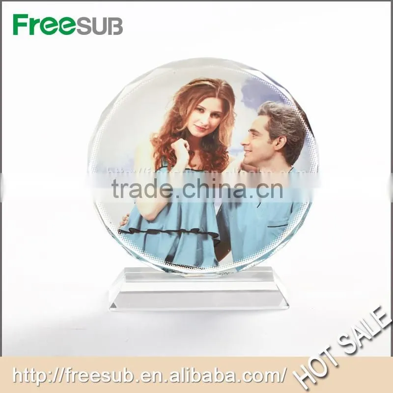 Sublimation Wholesale Funia Crstal Photo Frame Wedding