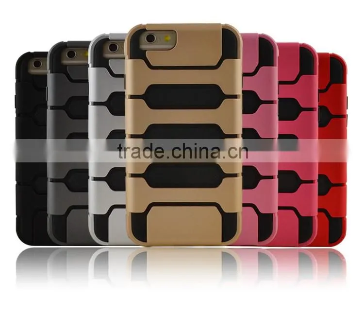 for samsung mobile phone back cover/PC+TPU tank style combo phone case