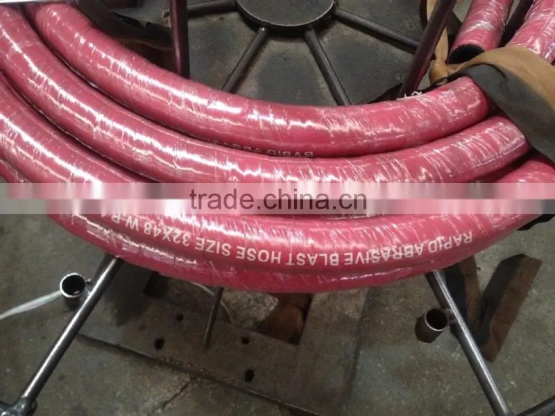 Red color sand blast hose