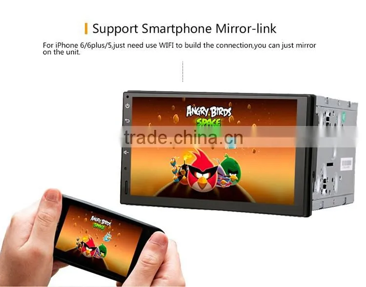 Super Hardware Performance Android 4.4.4 rmvb mkv car GPS radio dvd player