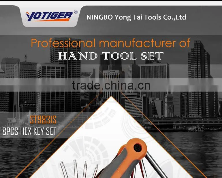 8pcs Hot Sale Multi Tools Mini Hex Key Set