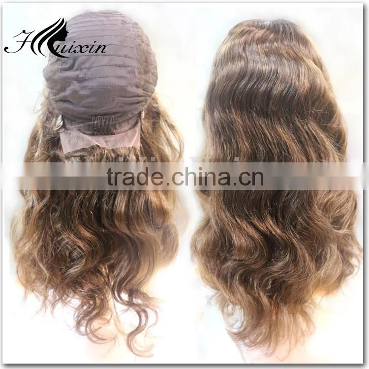 Human hair lace front wigs with bangs/ short lace front wigs for black women/middle part lace front wigs
