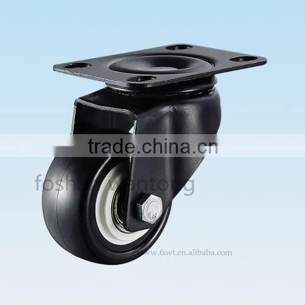 Ball Bearing Light Duty 2 Inch PU Small Caster for Furniture