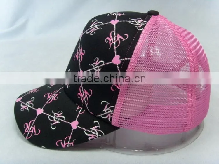 custom cap with mesh stool