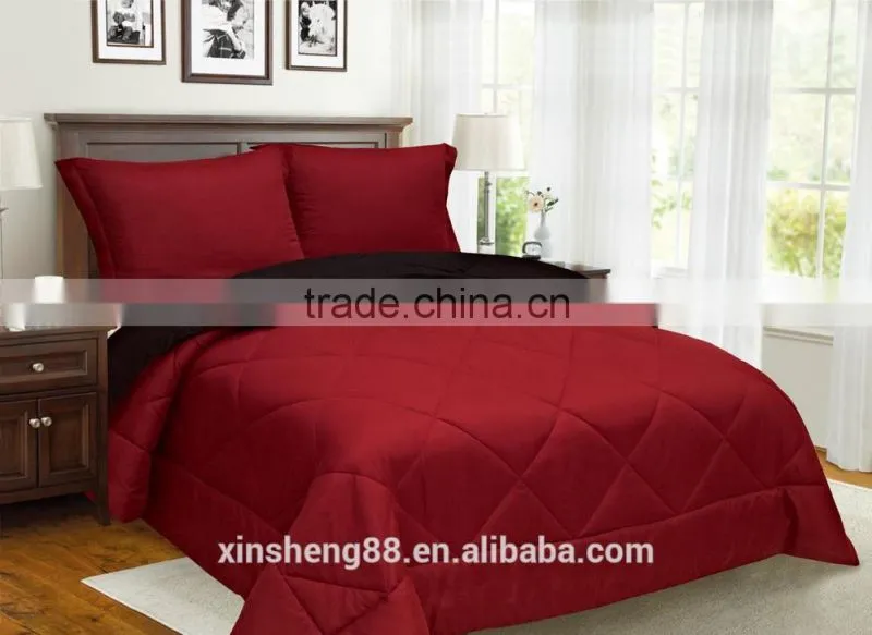 Down ALternative Reversible 3pc comforter set