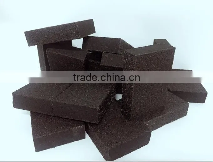 wholesales polishing door abrasive tools red A.O sanding sponge block
