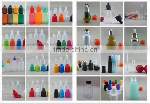 plastic pet cealr 10ml bottle for e-liquid Factory Wholesale