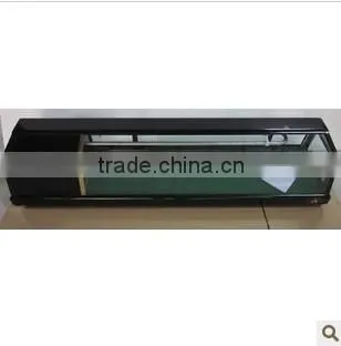 High quality cooked food display cabinet sushi showcase