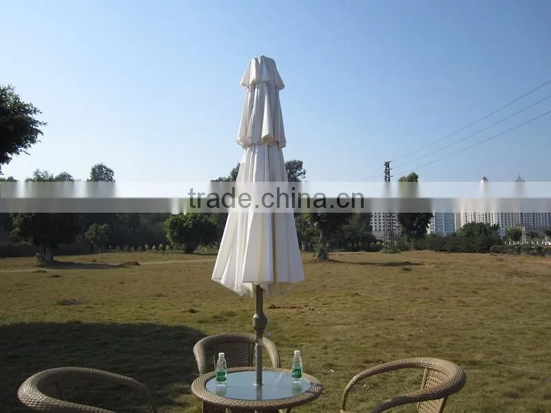 3m steel pole material umbrella beach parts