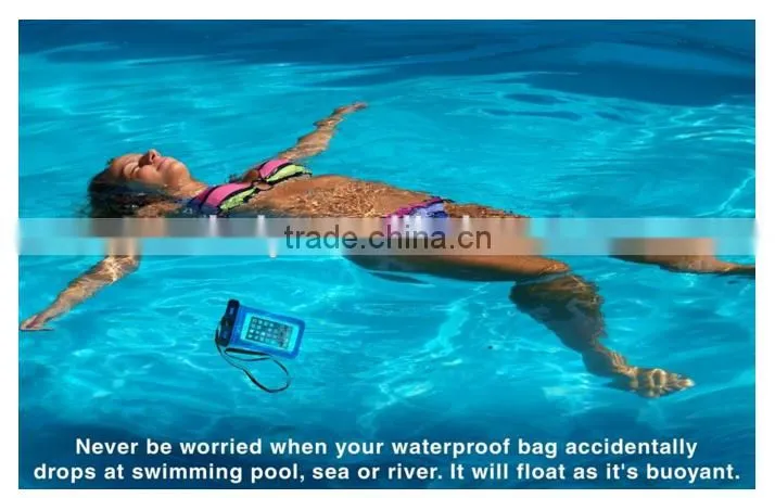 PREMIUM QUALITY Universal Waterproof Case including ARMBAND COMPASS LANYARD - Best Water Proof, Dustproof, Snowproof Bag