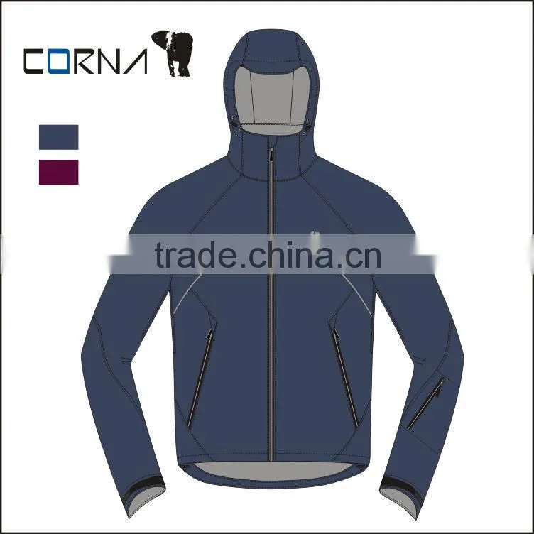 Ligth hooded spring thin men jacket 2014