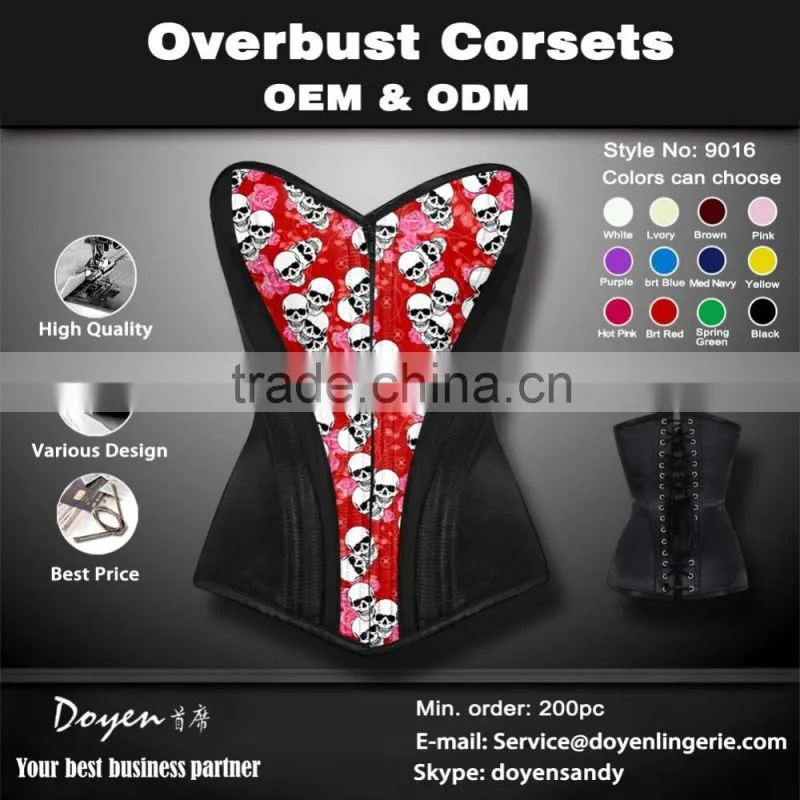 2015 china wholesale Top Quality Hot Sell Vintage Sexy Women Corset Lingerie
