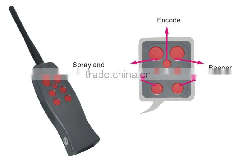 300 foot remote control range electric collar for dog