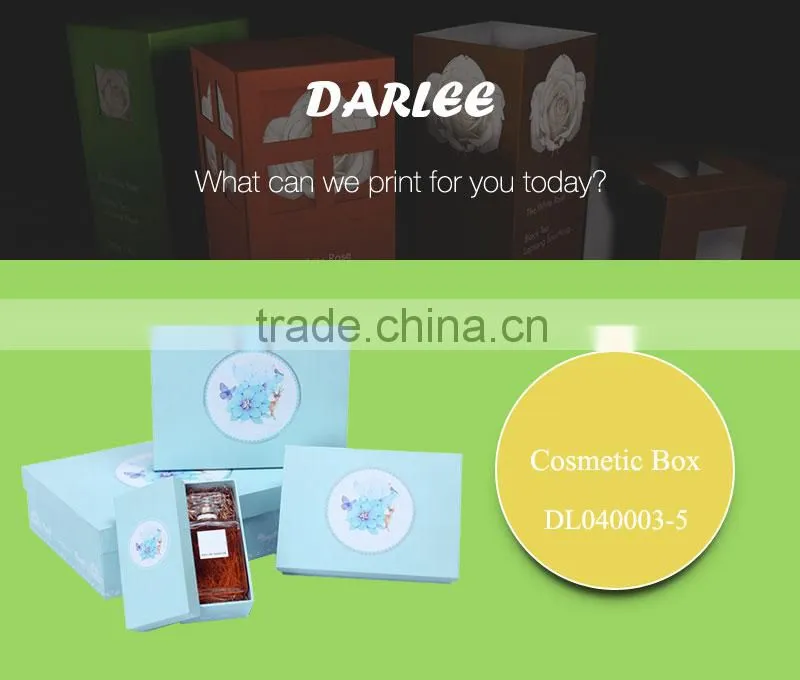 Custom colorful printed cardboard paper packaging box for perfume