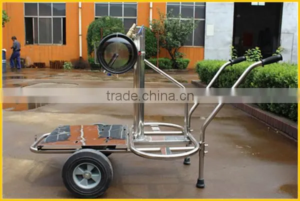 KLN portable vacuum pump type milking machine with one bucket