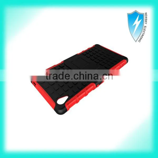 Rugged Anti Shock Drop Protective Case with Kickstand for Sony Xperia Z3