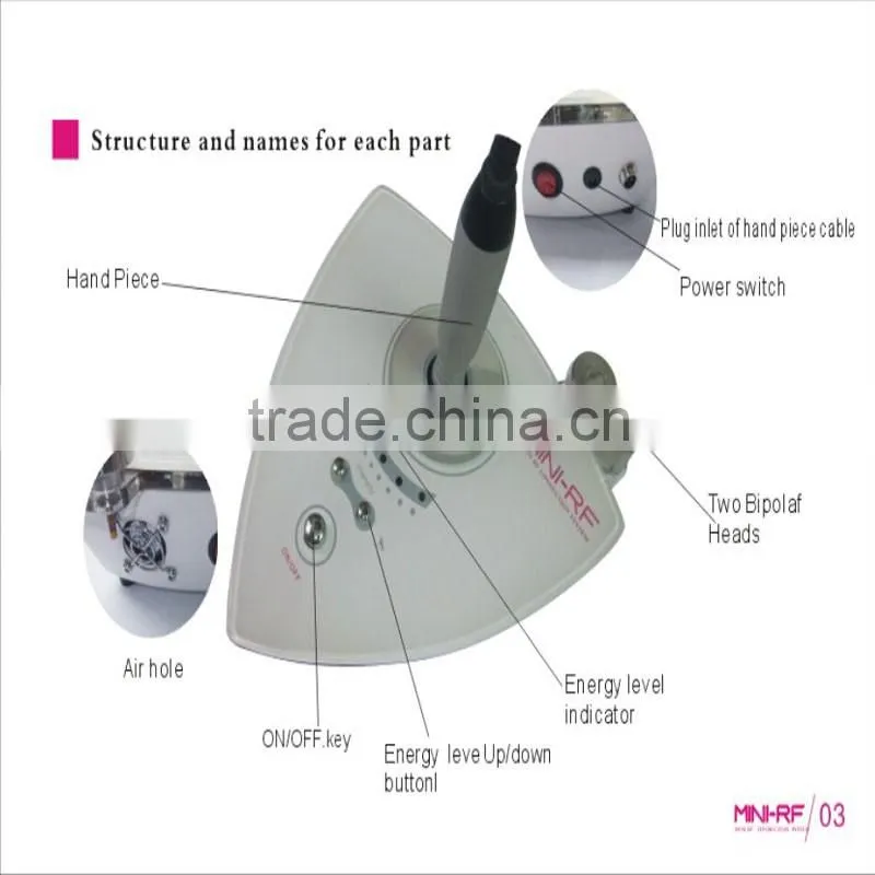 Osano portable radiofrequency for face treatment, home use skin lifting machine