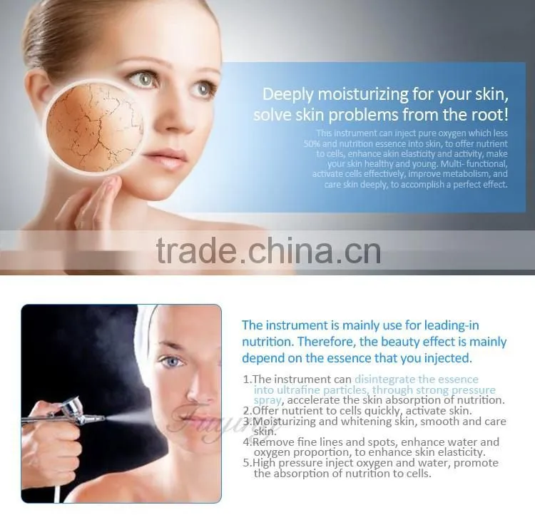 multifunction beauty equipment water oxygen jet peel machine with CE
