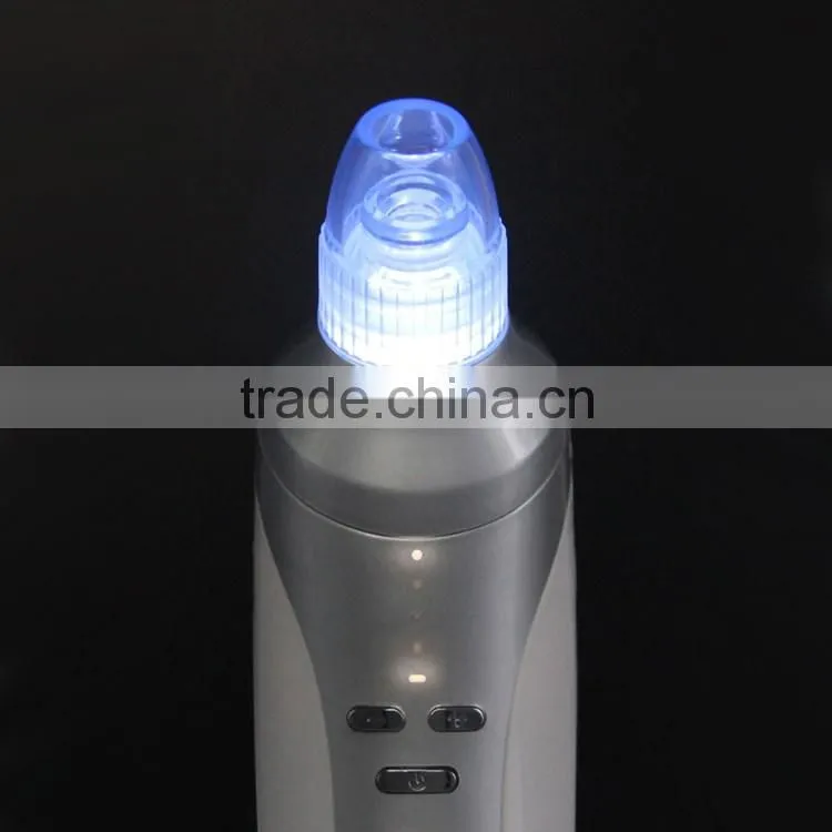 4 Interchangeable Attachment LCD Electricity Display Comedo Suction Beauty Machine