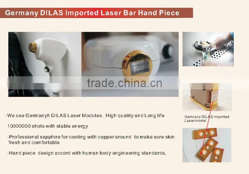 New Style Best Effective Vertical Fast Depilacion Diode Laser Beauty Maquina