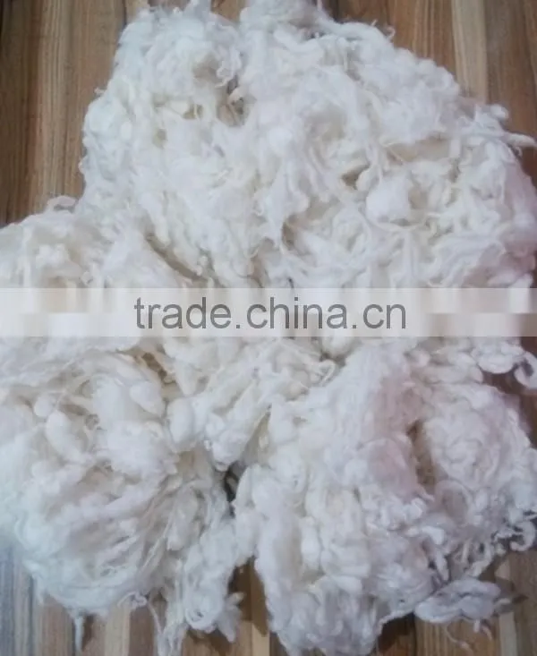 Dyed carbonized combed nerino wool fine color