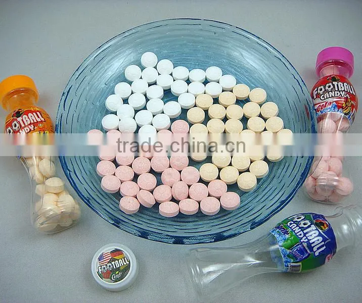 Fancy Beverage Bottle Hard Tablet Candy